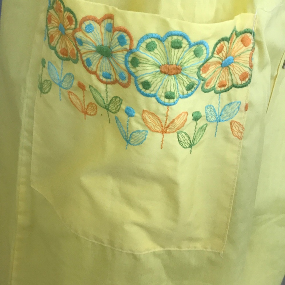 Vintage Yellow Duster Dress ๐๐ - Picture 2 of 7